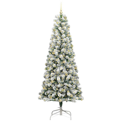 Albero di Natale Artificiale con Rami Pieghevoli 240 cm