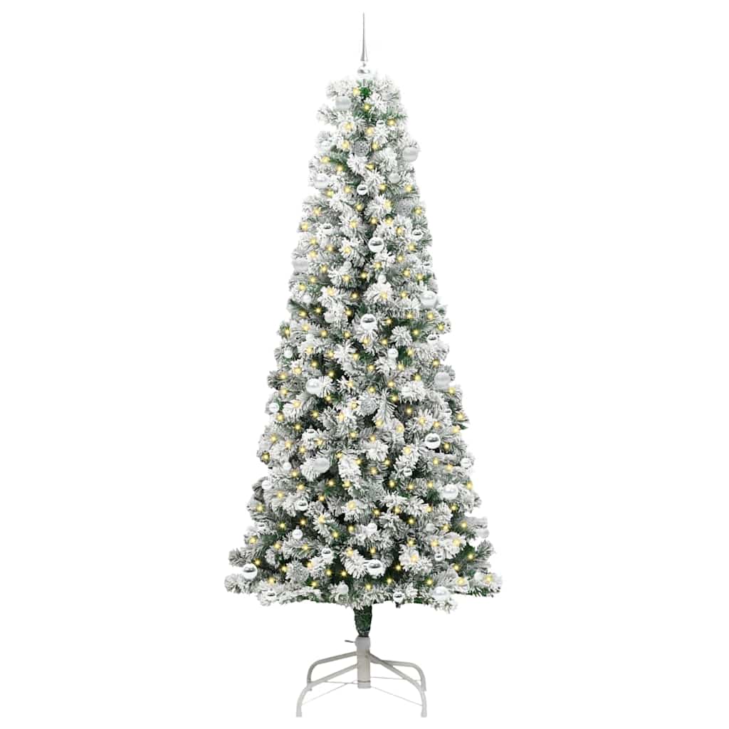 Albero di Natale Artificiale con Rami Pieghevoli 240 cm