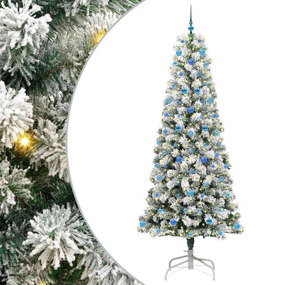 Albero di Natale Artificiale con Rami Pieghevoli 240 cm