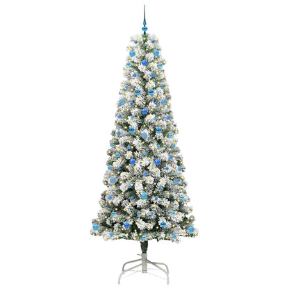 Albero di Natale Artificiale con Rami Pieghevoli 240 cm