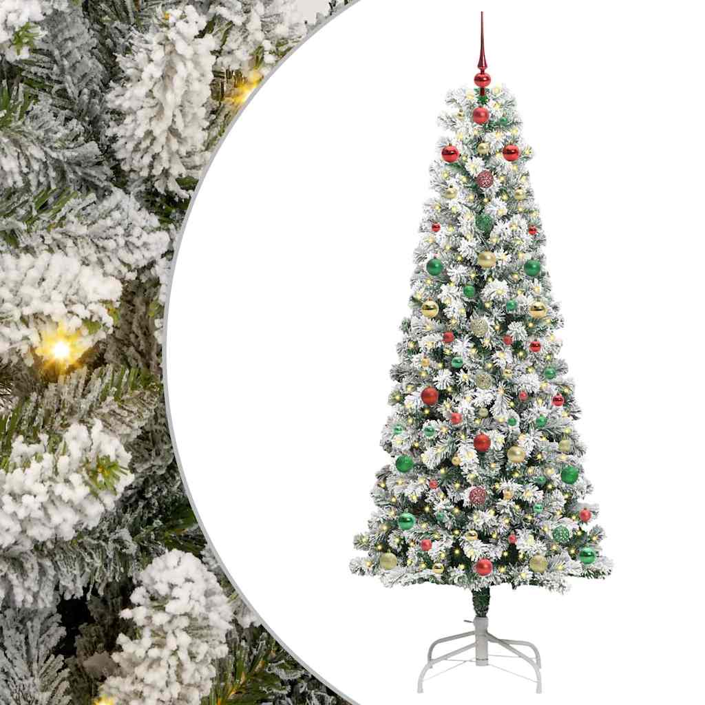 Albero di Natale Artificiale con Rami Pieghevoli 240 cm
