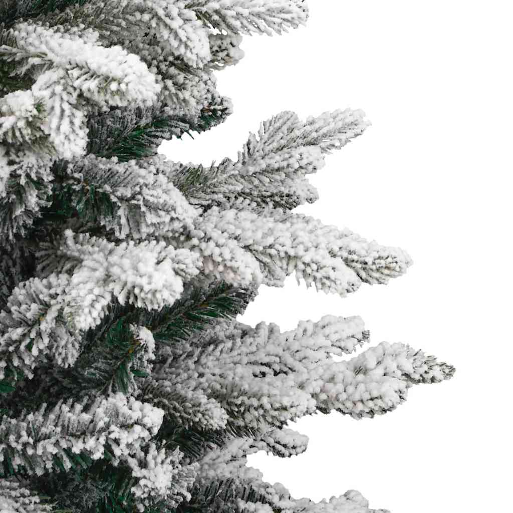 Albero di Natale Artificiale con Rami Pieghevoli Bianco 120 cm