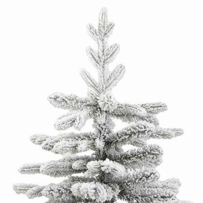 Albero di Natale Artificiale con Rami Pieghevoli Bianco 180 cm
