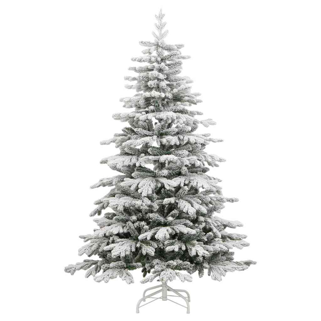 Albero di Natale Artificiale con Rami Pieghevoli Bianco 240 cm