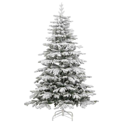 Albero di Natale Artificiale con Rami Pieghevoli Bianco 240 cm