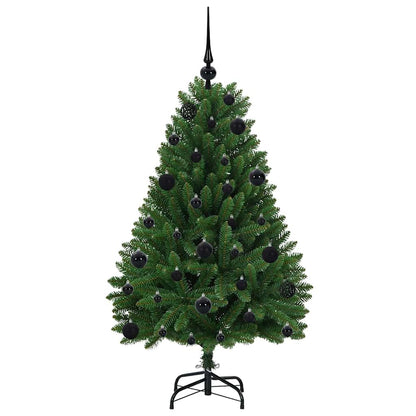 Albero di Natale artificiale Verde 120 cm PVC e Metallo