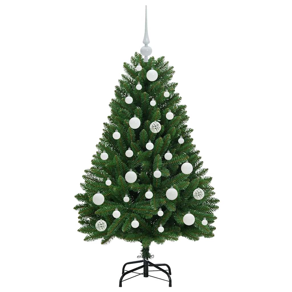 Albero di Natale artificiale Verde 120 cm PVC e Metallo