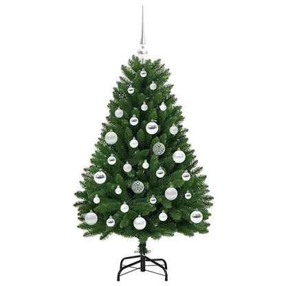 Albero di Natale artificiale Verde 120 cm PVC e Metallo