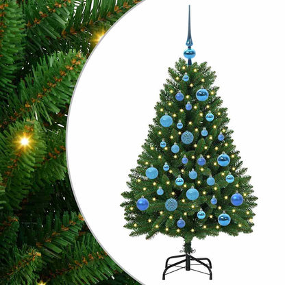 Albero di Natale artificiale Verde 120 cm PVC e Metallo