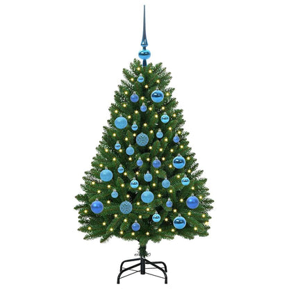 Albero di Natale artificiale Verde 120 cm PVC e Metallo