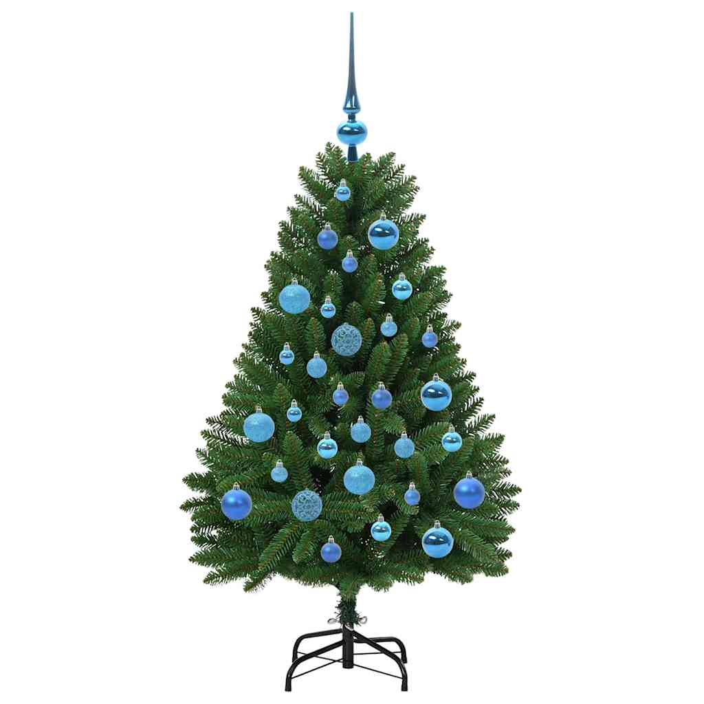 Albero di Natale artificiale Verde 120 cm PVC e Metallo