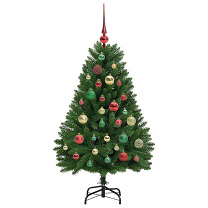 Albero di Natale artificiale Verde 120 cm PVC e Metallo