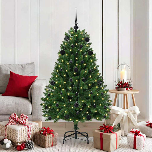 Albero di Natale artificiale Verde 150 cm PVC e Metallo