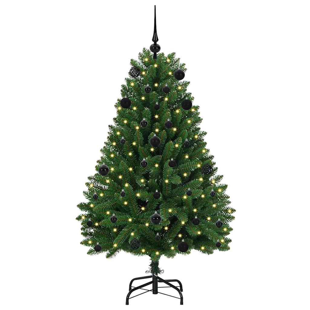 Albero di Natale artificiale Verde 150 cm PVC e Metallo