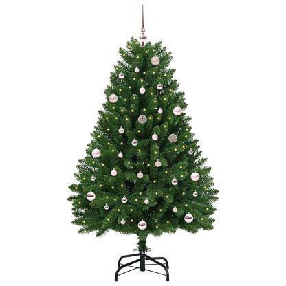 Albero di Natale artificiale Verde 150 cm PVC e Metallo