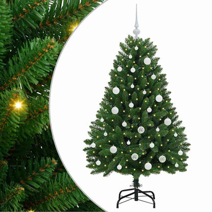 Albero di Natale artificiale Verde 150 cm PVC e Metallo
