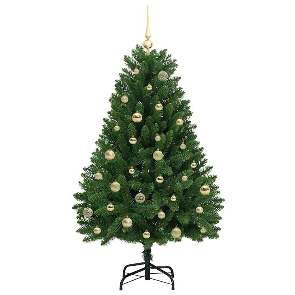 Albero di Natale artificiale Verde 150 cm PVC e Metallo
