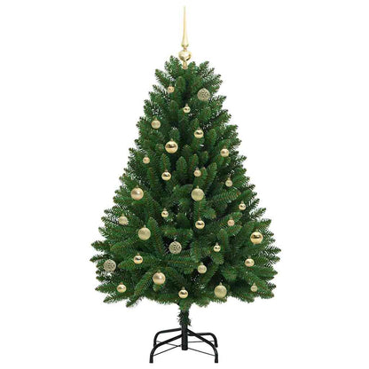 Albero di Natale artificiale Verde 150 cm PVC e Metallo