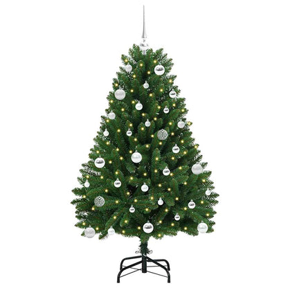 Albero di Natale artificiale Verde 150 cm PVC e Metallo