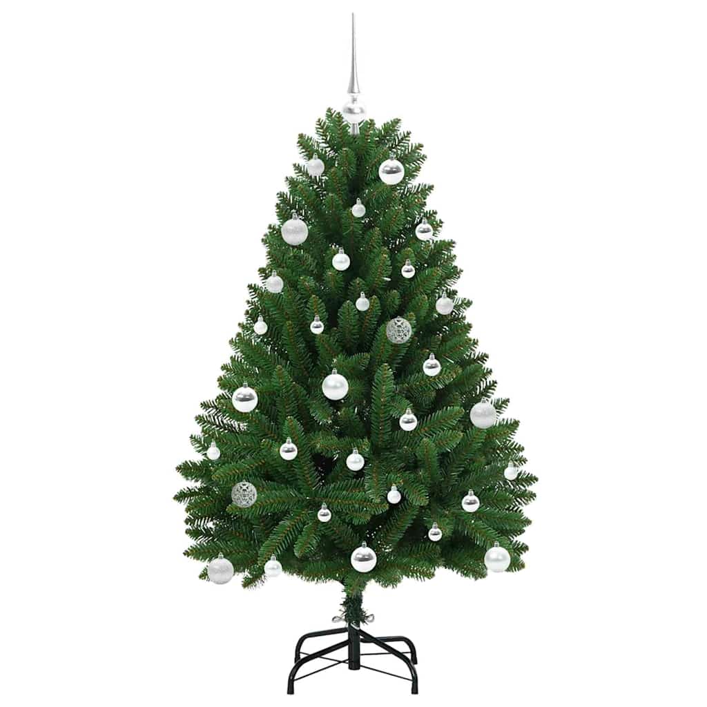 Albero di Natale artificiale Verde 150 cm PVC e Metallo