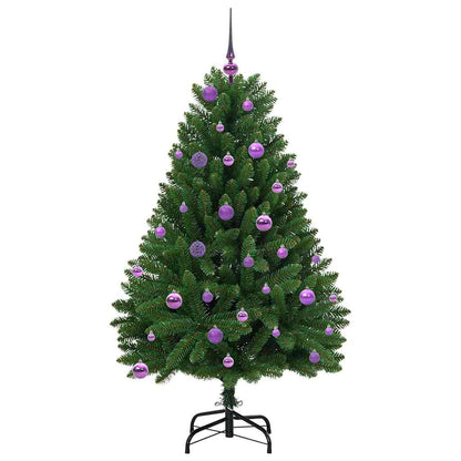 Albero di Natale artificiale Verde 150 cm PVC e Metallo