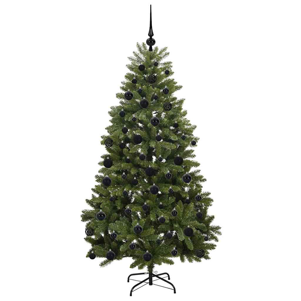 Albero di Natale artificiale Verde 180 cm PVC e Metallo