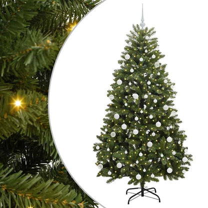 Albero di Natale artificiale Verde 180 cm PVC e Metallo