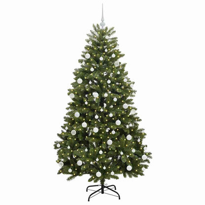 Albero di Natale artificiale Verde 180 cm PVC e Metallo