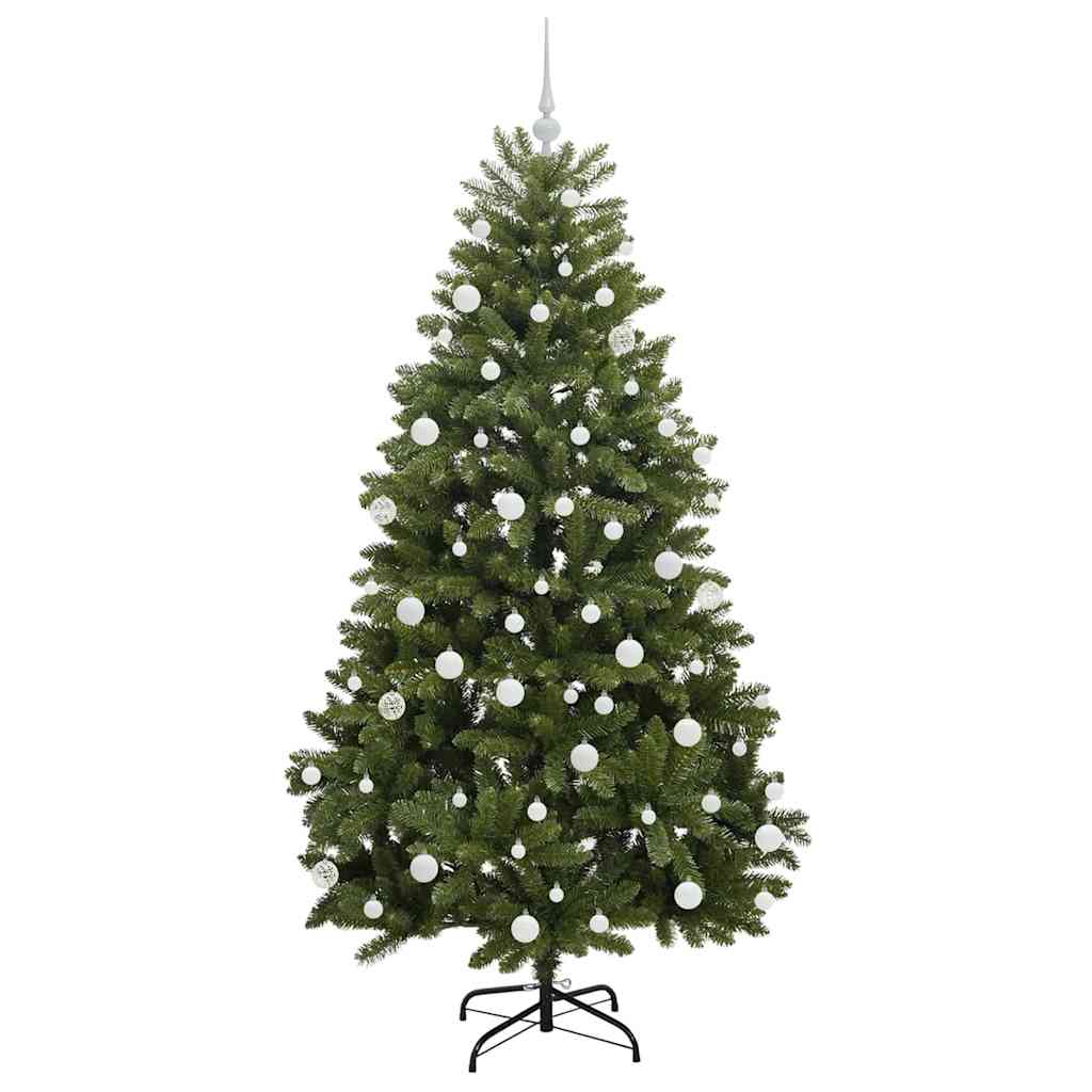 Albero di Natale artificiale Verde 180 cm PVC e Metallo