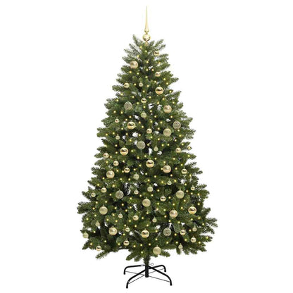 Albero di Natale artificiale Verde 180 cm PVC e Metallo