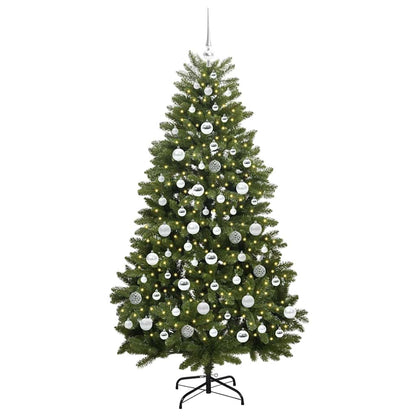 Albero di Natale artificiale Verde 180 cm PVC e Metallo