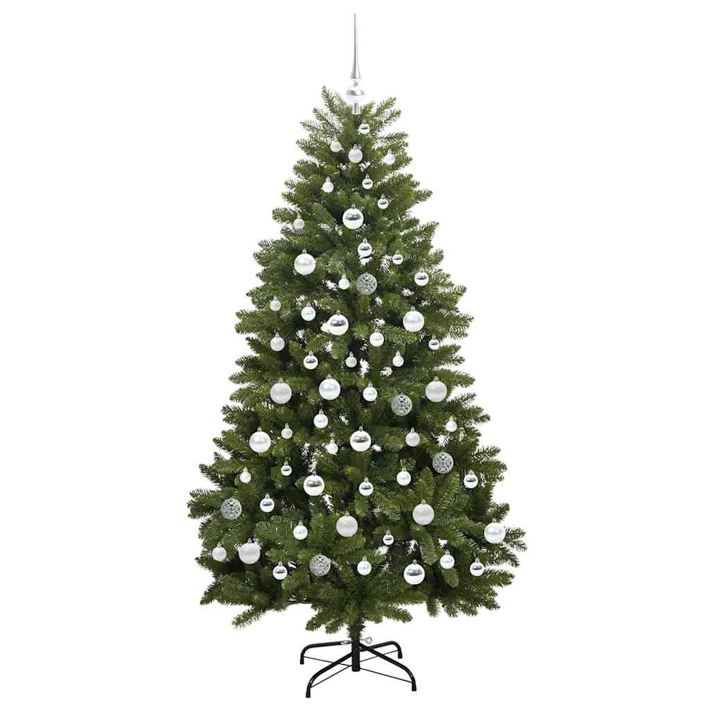 Albero di Natale artificiale Verde 180 cm PVC e Metallo
