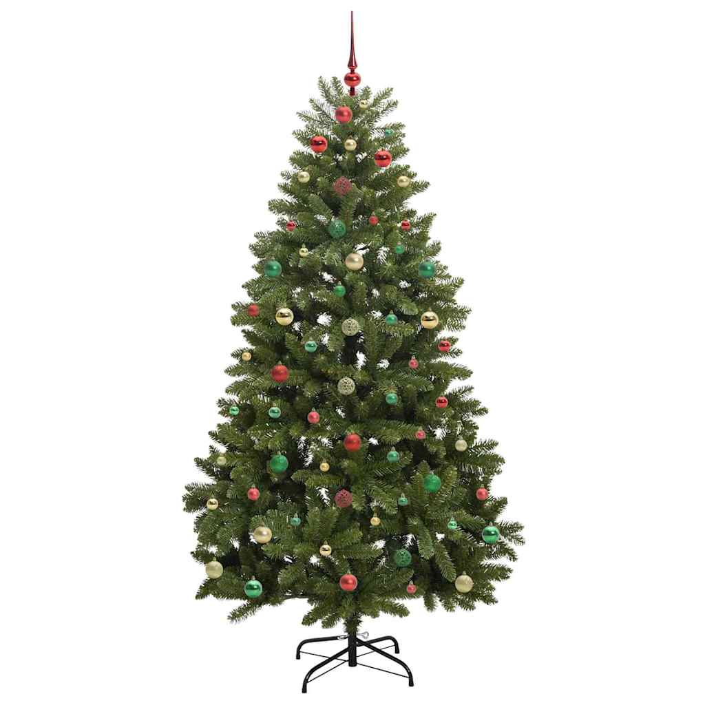 Albero di Natale artificiale Verde 180 cm PVC e Metallo