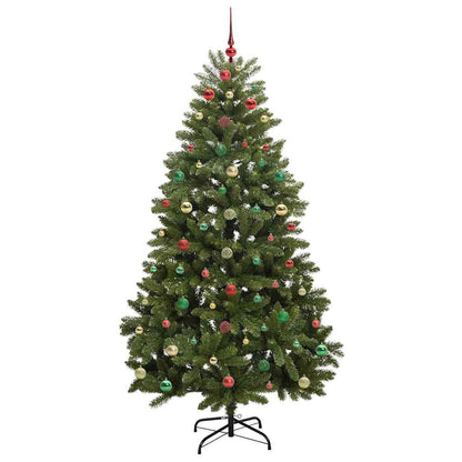 Albero di Natale artificiale Verde 180 cm PVC e Metallo