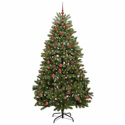 Albero di Natale artificiale Verde 210 cm PVC e Metallo