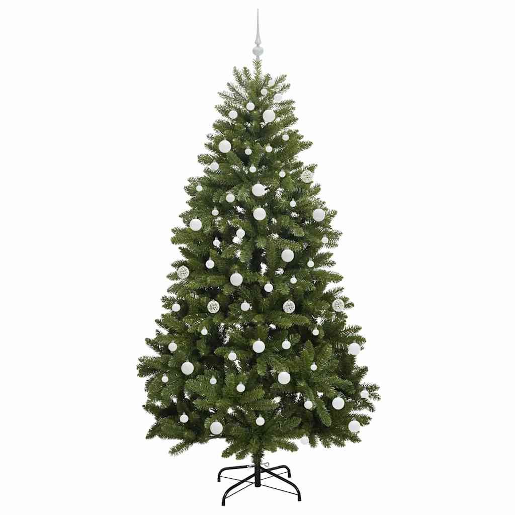 Albero di Natale artificiale Verde 210 cm PVC e Metallo