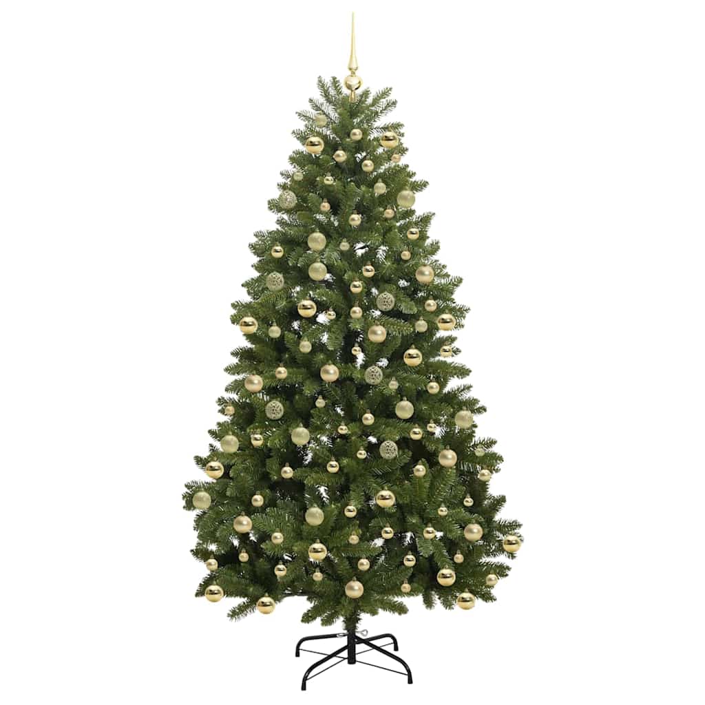Albero di Natale artificiale Verde 210 cm PVC e Metallo