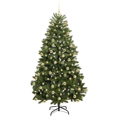 Albero di Natale artificiale Verde 210 cm PVC e Metallo