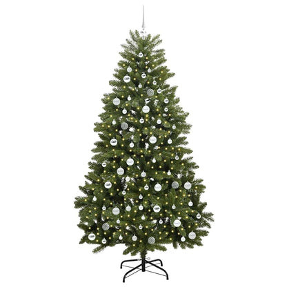 Albero di Natale artificiale Verde 210 cm PVC e Metallo