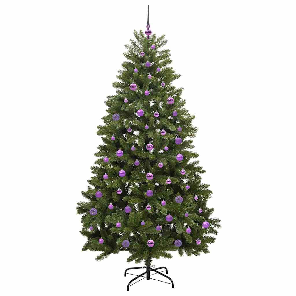Albero di Natale artificiale Verde 210 cm PVC e Metallo