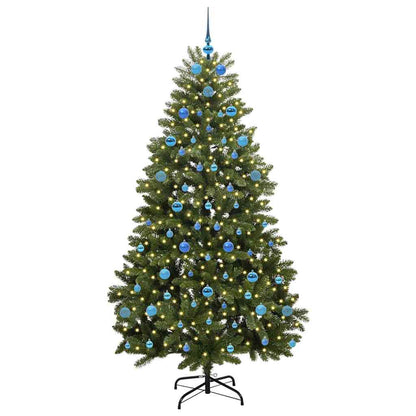 Albero di Natale artificiale Verde 210 cm PVC e Metallo