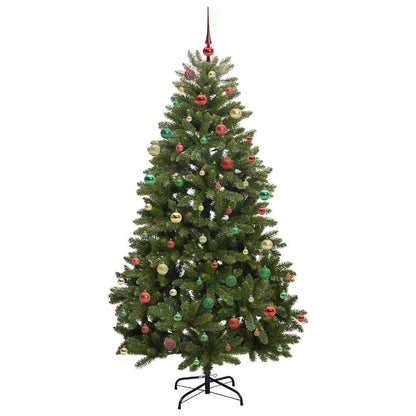 Albero di Natale artificiale Verde 210 cm PVC e Metallo