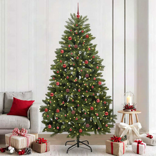 Albero di Natale artificiale Verde 240 cm PVC e Metallo