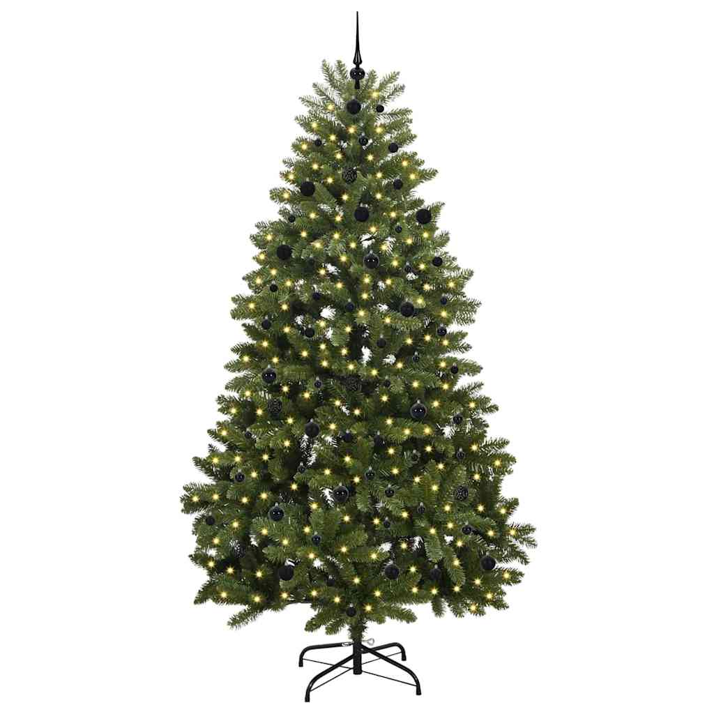 Albero di Natale artificiale Verde 240 cm PVC e Metallo
