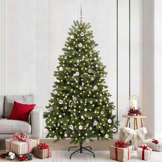 Albero di Natale artificiale Verde 240 cm PVC e Metallo