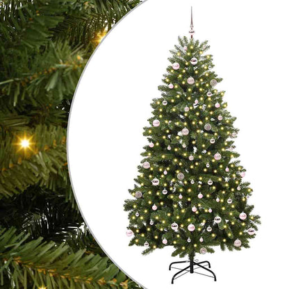Albero di Natale artificiale Verde 240 cm PVC e Metallo