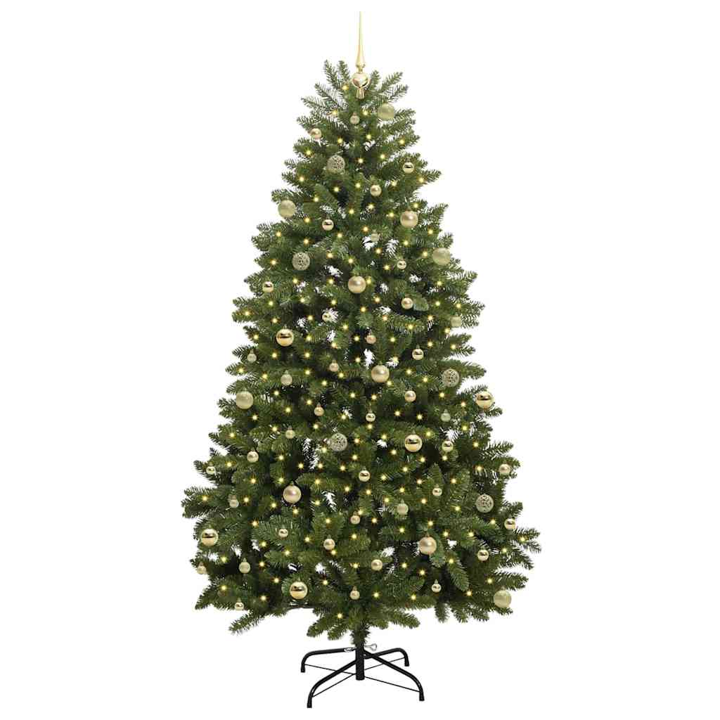 Albero di Natale artificiale Verde 240 cm PVC e Metallo