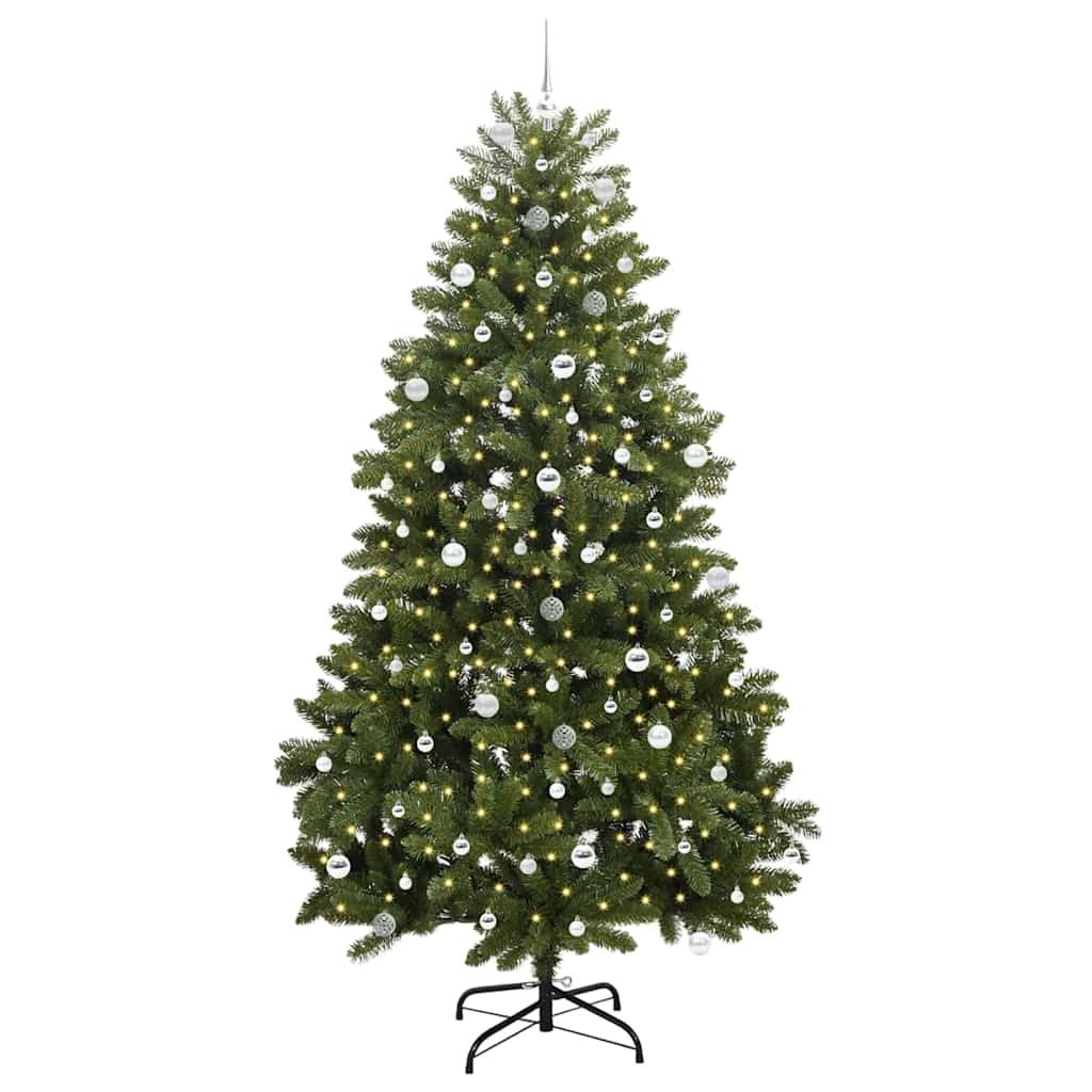 Albero di Natale artificiale Verde 240 cm PVC e Metallo