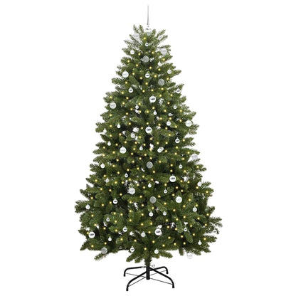 Albero di Natale artificiale Verde 240 cm PVC e Metallo