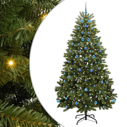 Albero di Natale artificiale Verde 240 cm PVC e Metallo
